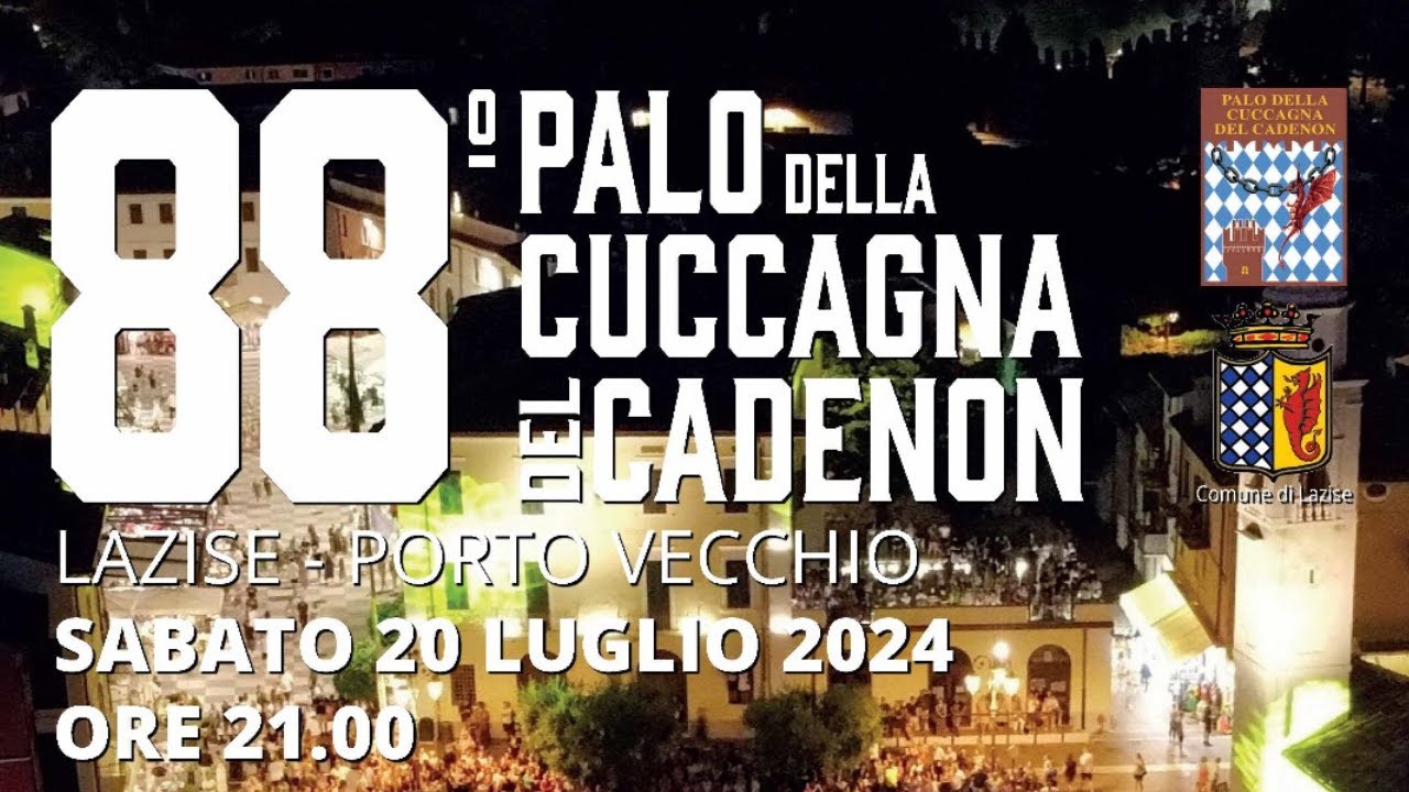 88ª edizione del Palo della Cuccagna, Lazise 2024